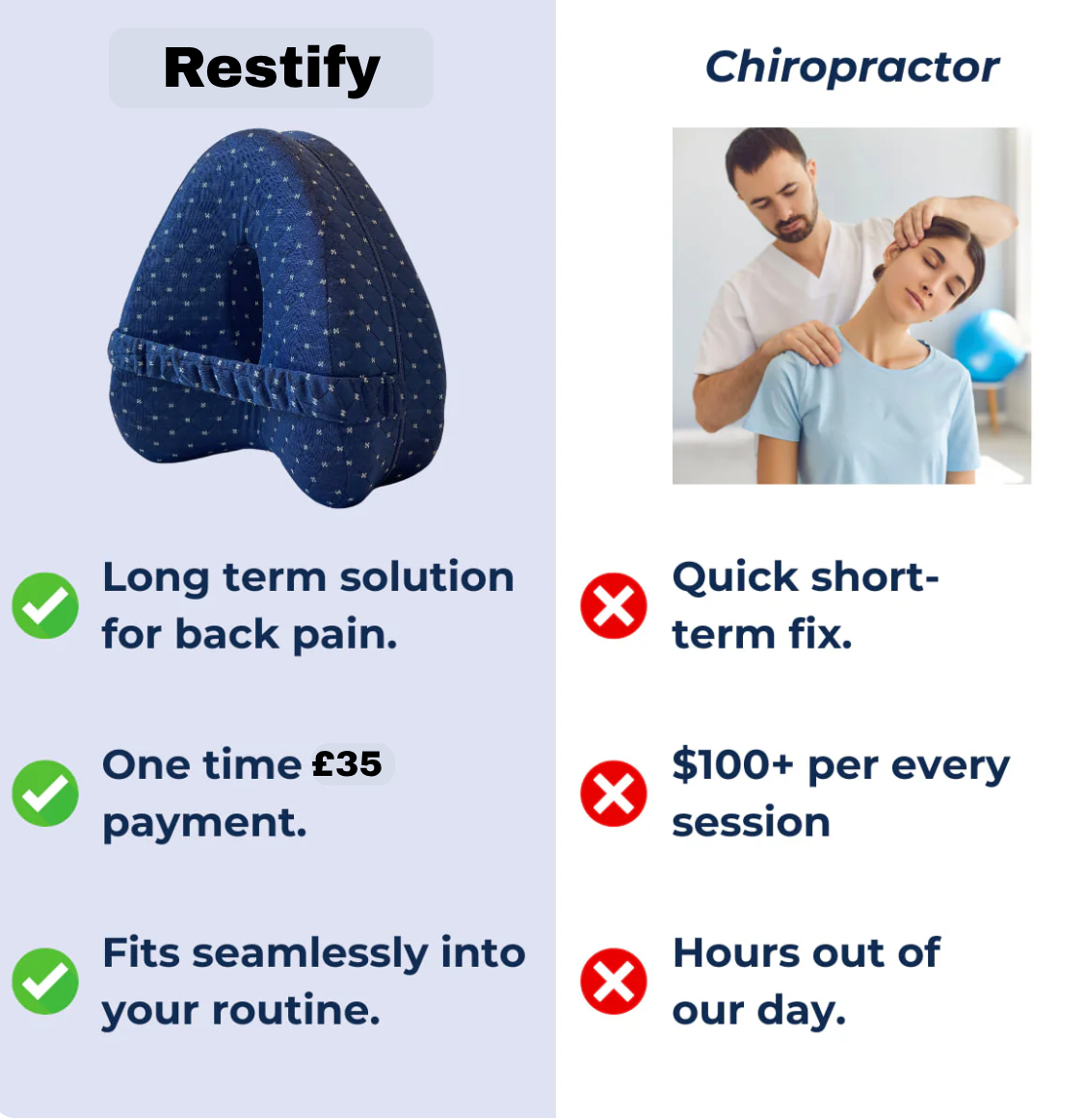 Restify™️ Alignment Pillow