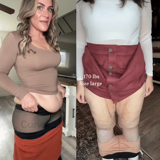 Restify Tek Dikişli Şekillendirici Ten Görünümlü Polar Tayt