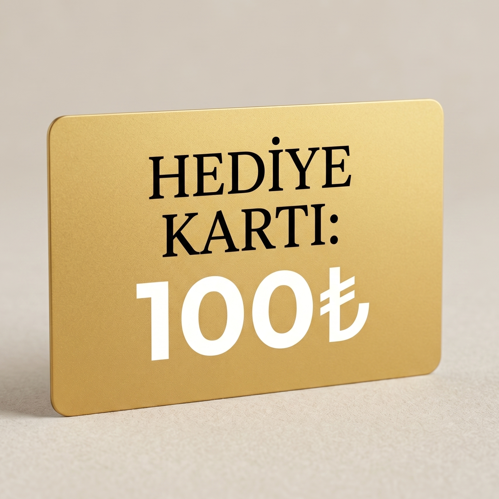 100 TL GESCHENKKARTE