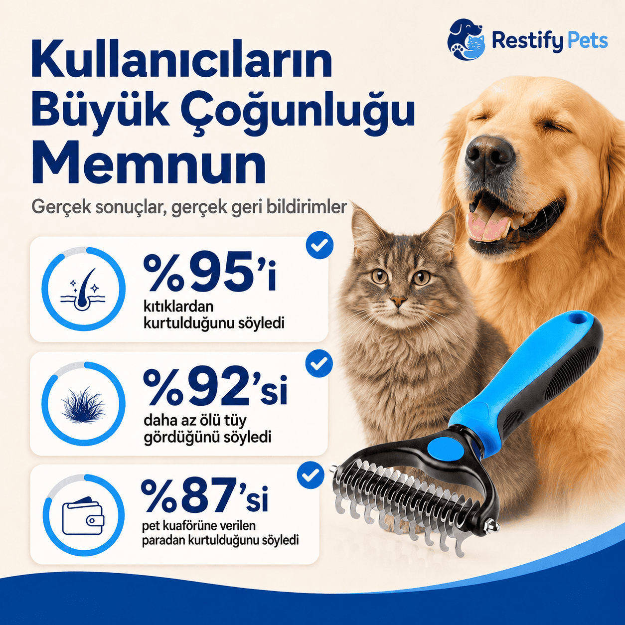 Restify™ Entfilzender und Haarentfernender Kamm