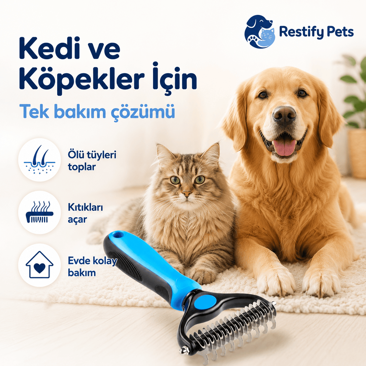 Restify™ Entfilzender und Haarentfernender Kamm